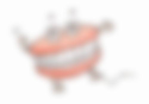 不同材质烤瓷牙对核磁共振的影响